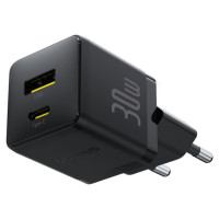 Baseus Palm 30W USB-C USB-A Wall Charger - Black