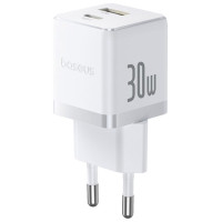 Baseus Palm 30W USB-C USB-A Wall Charger - White