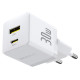 Baseus Palm 30W USB-C USB-A Wall Charger - White