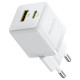 Baseus Palm 30W USB-C USB-A Wall Charger - White
