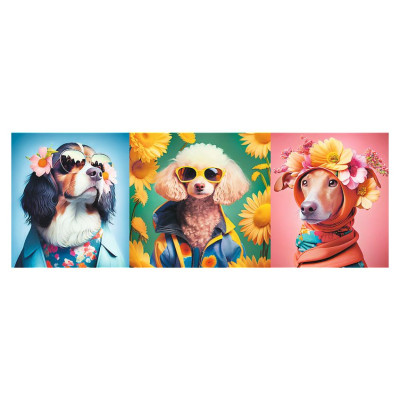 Trefl Panorāmas Puzle Suņi, 500 gab.