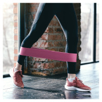 Wozinsky Set of 3x Fabric Resistance Bands Resistance Mini Band for Yoga Crossfit Fitness (WFB-01)