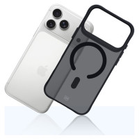 3Mk Protection 3mk Smoke MagCase for iPhone 17 Pro - Black Semi-Transparent