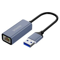 Savio Adapteris Savio AK-83 USB-A 3.1 Gen 1 - RJ-45 Gigabit Ethernet