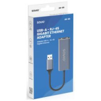Savio Adapteris Savio AK-83 USB-A 3.1 Gen 1 - RJ-45 Gigabit Ethernet