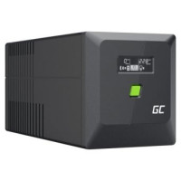 Green Cell Nepārtrauktas barošanas bloks Green Cell PowerProof LCD UPS 750VA 480W USB 2x Schuko + 2x IEC