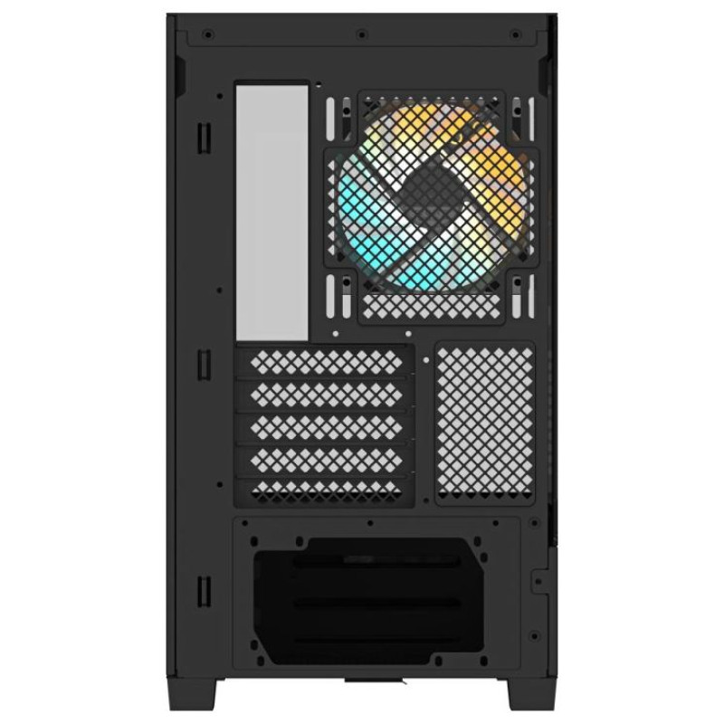 Gigabyte Case|GIGABYTE|C201 PANORAMIC|MidiTower|Case product features Rackmountable/Removeable HDD basket/Transparent panel|Not included|MicroATX|MiniITX|Colour Black|GB-C201P
