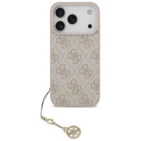 Guess 4G Charms Collection MagSafe Case for iPhone 17 Pro - Pink