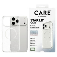 Panzerglass CARE by PanzerGlass Flagship Urban Explorer Case w. White MagSafe for iPhone 17 Pro Max - Clear Glitter