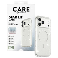 Panzerglass CARE by PanzerGlass Flagship Urban Explorer Case w. White MagSafe for iPhone 17 Pro Max - Clear Glitter