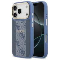 Guess 4G Stripe MagSafe Case for iPhone 17 Pro - Blue