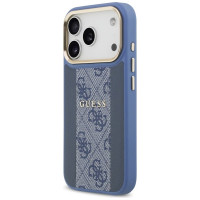 Guess 4G Stripe MagSafe Case for iPhone 17 Pro - Blue