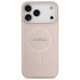 Guess Saffiano Classic Logo MagSafe Case for iPhone 17 Pro Max - Pink