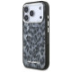 Karl Lagerfeld IML Leopard Pattern MagSafe Case for iPhone 17 Pro - Black