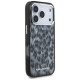 Karl Lagerfeld IML Leopard Pattern MagSafe Case for iPhone 17 Pro - Black