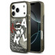Karl Lagerfeld Liquid Glitter Choupette Logo MagSafe Case for iPhone 17 Pro - Black