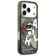 Karl Lagerfeld Liquid Glitter Choupette Logo MagSafe Case for iPhone 17 Pro - Black