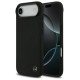 Mercedes Leather Large Laurel Leave MagSafe case for iPhone Air - black