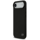 Mercedes Leather Large Laurel Leave MagSafe case for iPhone Air - black