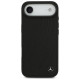 Mercedes Leather Large Laurel Leave MagSafe case for iPhone Air - black