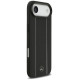 Mercedes Leather Star Pattern Stripes MagSafe case for iPhone Air - black