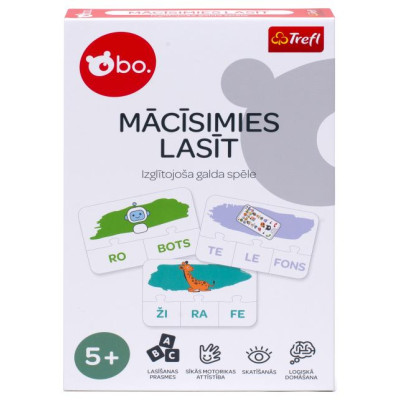 BO. Izglītojo&scaron;a galda spēle Zilbes (Latvie&scaron;u valodā)