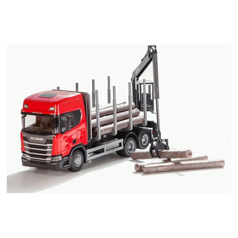 Emek Scania CR 20H baļķvedējs, mērogs 1:25