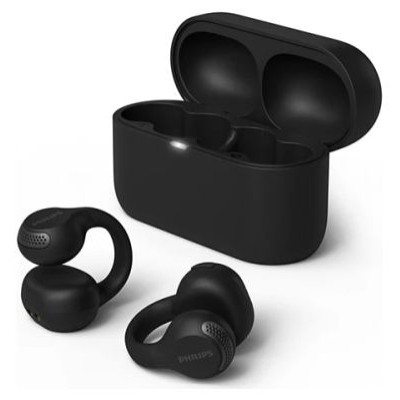Philips bezvadu austiņas, melnas - TAQ2000BK/00