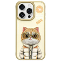 Nimmy Cool&Cute 2.0 Cat Case for iPhone 15 Pro Max - Green