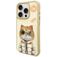 Nimmy Cool&Cute 2.0 Cat Case for iPhone 15 Pro Max - Green