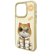 Nimmy Cool&Cute 2.0 Cat Case for iPhone 15 Pro Max - Green