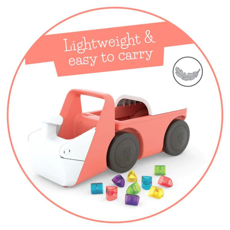 Chillafish Blockie četrritenis, flamingo rozā, no 1 līdz 3 gadiem - CPBL01FLA