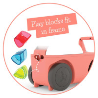 Chillafish Blockie četrritenis, flamingo rozā, no 1 līdz 3 gadiem - CPBL01FLA