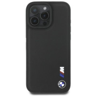 BMW Smooth Rubber Logo iPhone 16 Pro Max Case - Black