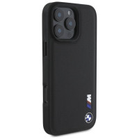 BMW Smooth Rubber Logo iPhone 16 Pro Max Case - Black