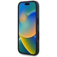 BMW Smooth Rubber Logo iPhone 16 Pro Max Case - Black