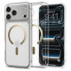 Spigen Ultra Hybrid MagSafe Case for iPhone 17 Pro - Transparent Gold