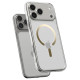 Spigen Ultra Hybrid MagSafe Case for iPhone 17 Pro - Transparent Gold