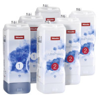 Miele UltraPhase 1 un 2, 6 x 1.44 L - Veļas mazgāšanas līdzekļu komplekts - 12361030