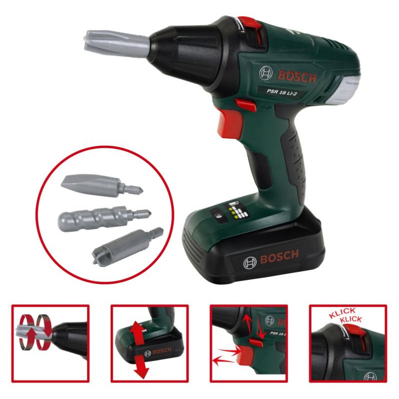 Klein BOSCH bezvadu urbma&scaron;īna