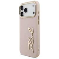 Karl Lagerfeld Karl Script Logo Case for iPhone 17 Pro Max - Pink