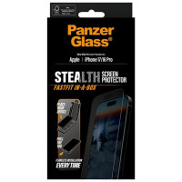 Panzerglass Stealth Ultra-Wide Fit Fastfit Tempered Glass for iPhone 17 / 16 Pro