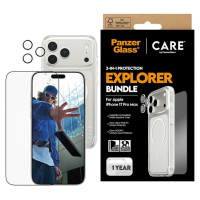 Panzerglass CARE by PanzerGlass Flagship Explorer 3-in-1 Case + Glass + Lens for iPhone 17 Pro Max