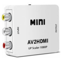 Roger RCA Female - HDMI Female + Audio White