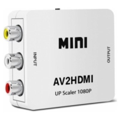 Roger RCA Female - HDMI Female + Audio White