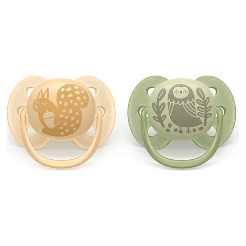 Philips Avent māneklītis Ultra soft DECO, 6-18M (2 gab) - SCF091/46
