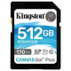 Kingston Atmiņas karte Kingston Canvas Go Plus SDXC 512GB