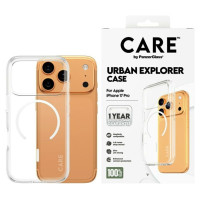 Panzerglass CARE by PanzerGlass Flagship Urban Explorer Case w. White MagSafe for iPhone 17 Pro - Transparent