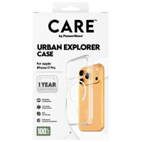 Panzerglass CARE by PanzerGlass Flagship Urban Explorer Case w. White MagSafe for iPhone 17 Pro - Transparent