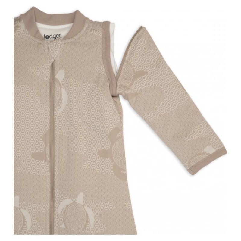 Lodger Hopper Matcha Turtle guļammaiss ar noņemamām piedurknēm, Beige, 68/80 - HPM 630_68/80